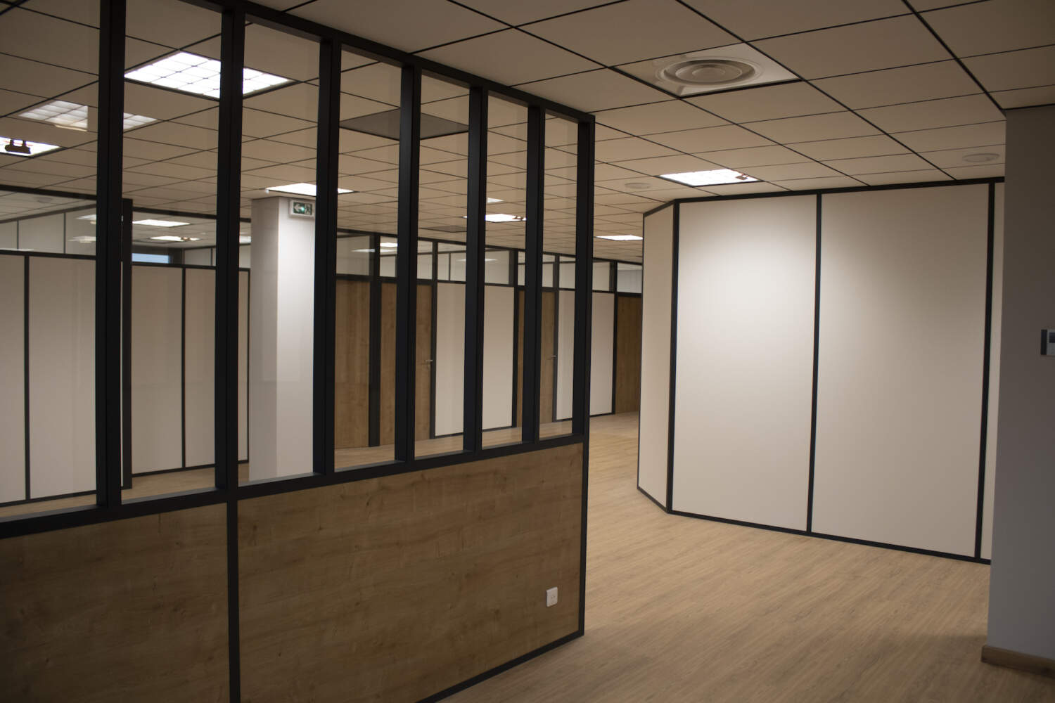 Aménagement de bureaux région Rhône-Alpes